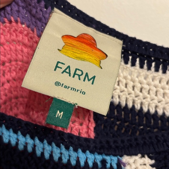 FARM Rio Colorful Knit Mini Dress - Picture 2 of 5